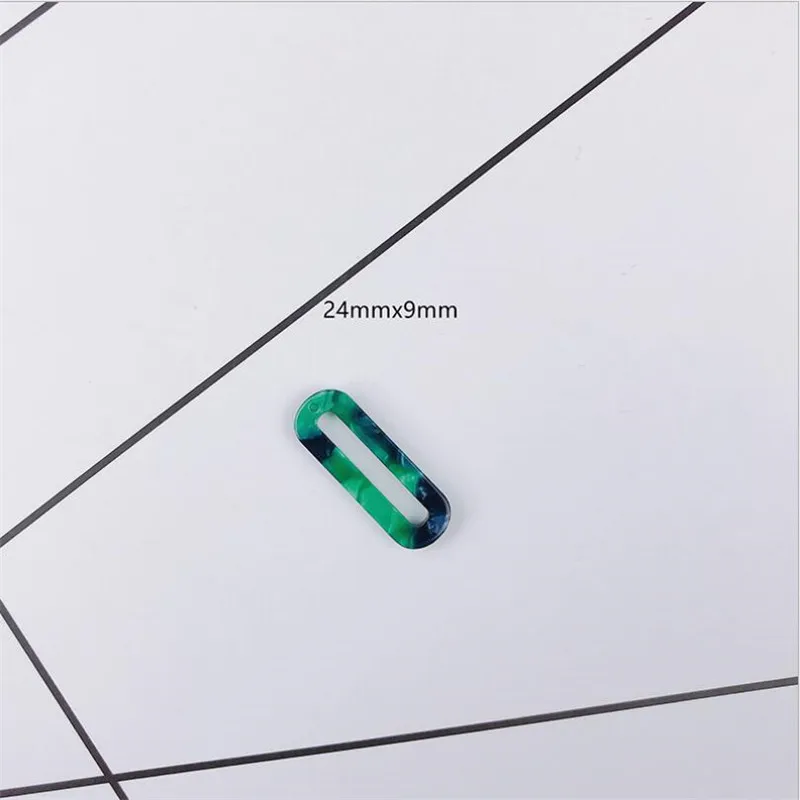 10 шт./лот креативные овальные коннекторы с уксусной кислотой для