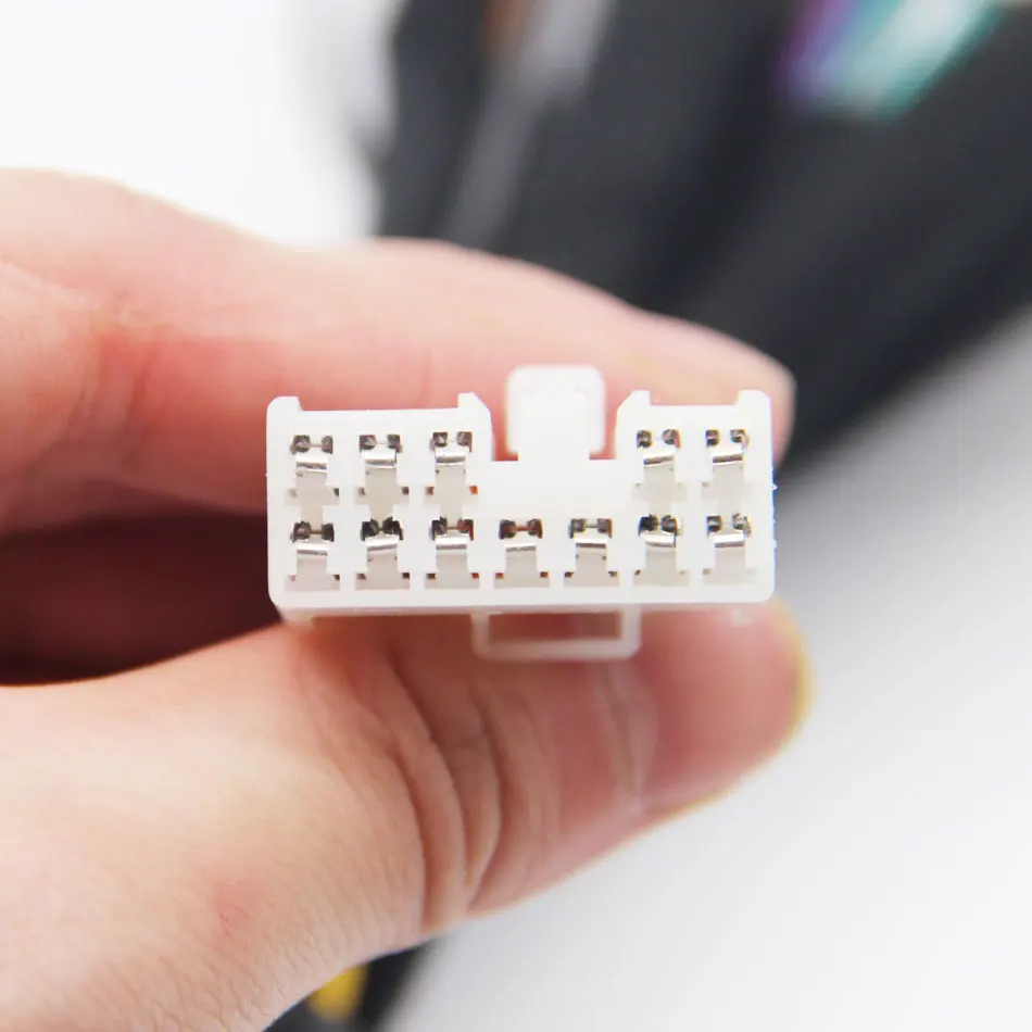PUZU Plug and play автомобильный усилитель цифровой обработки сигналов Wring кабели
