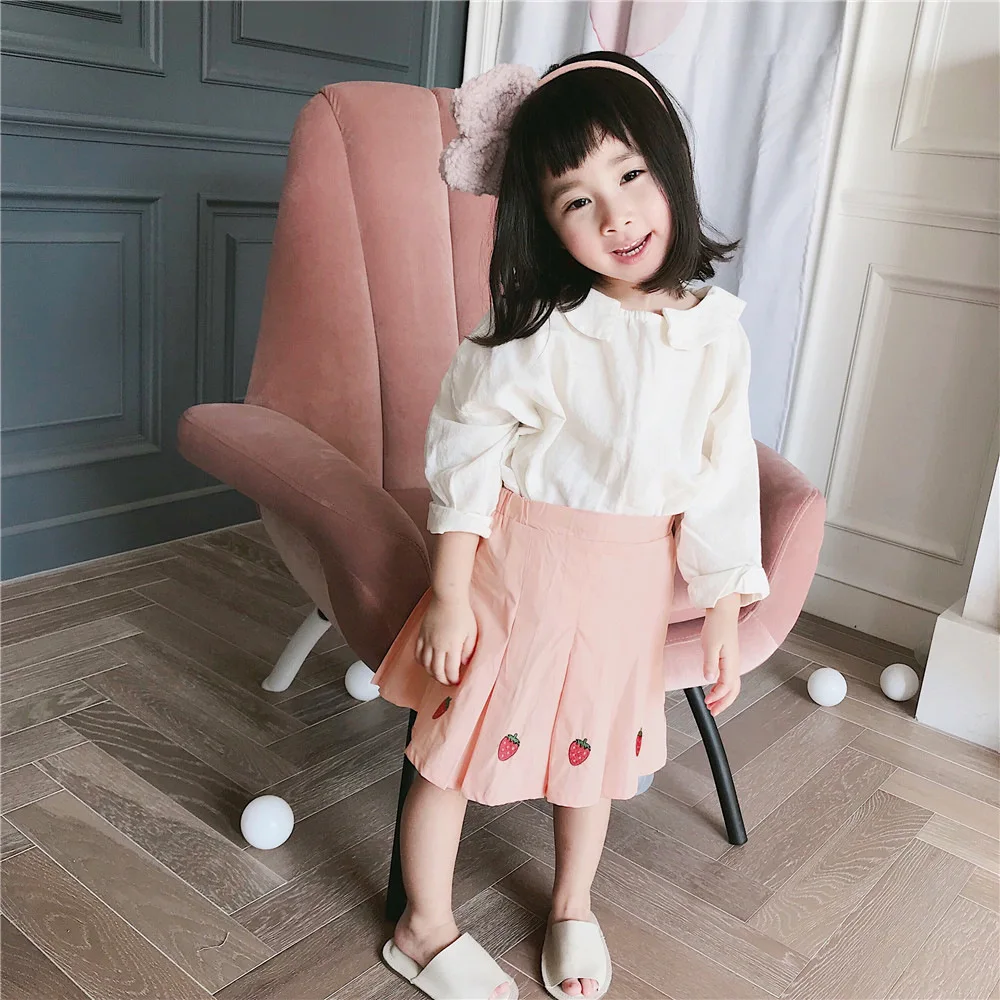 Детская юбка-пачка с клубничкой Tonytaobaby летняя для маленькой принцессы | Мать и