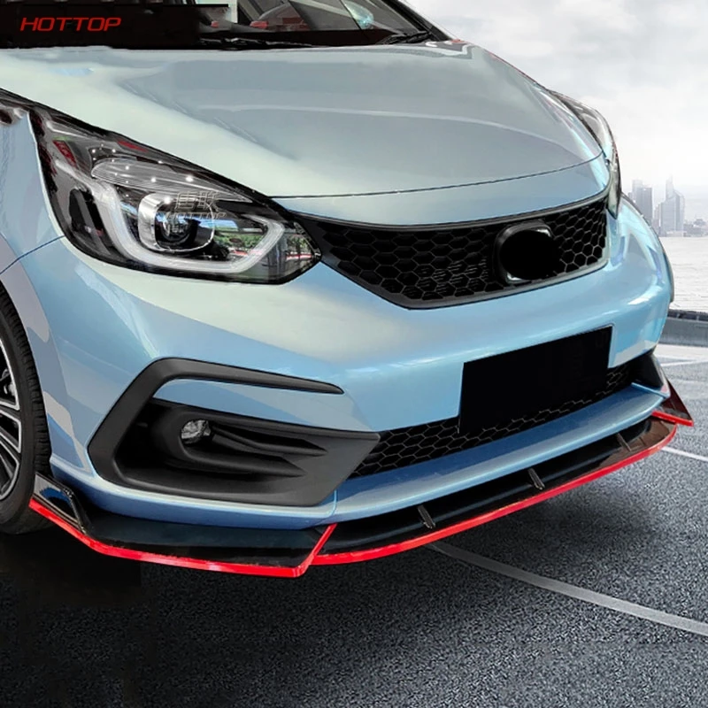

Передняя губа для Honda Fit 2021 четыре поколения, передняя лопата, модификация бампера для Honda Gr9