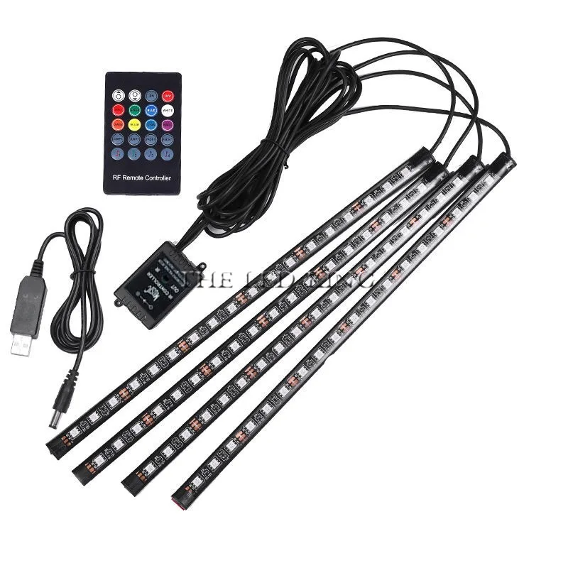 Музыкальный голосовой пульт дистанционного управления автомобильный RGB