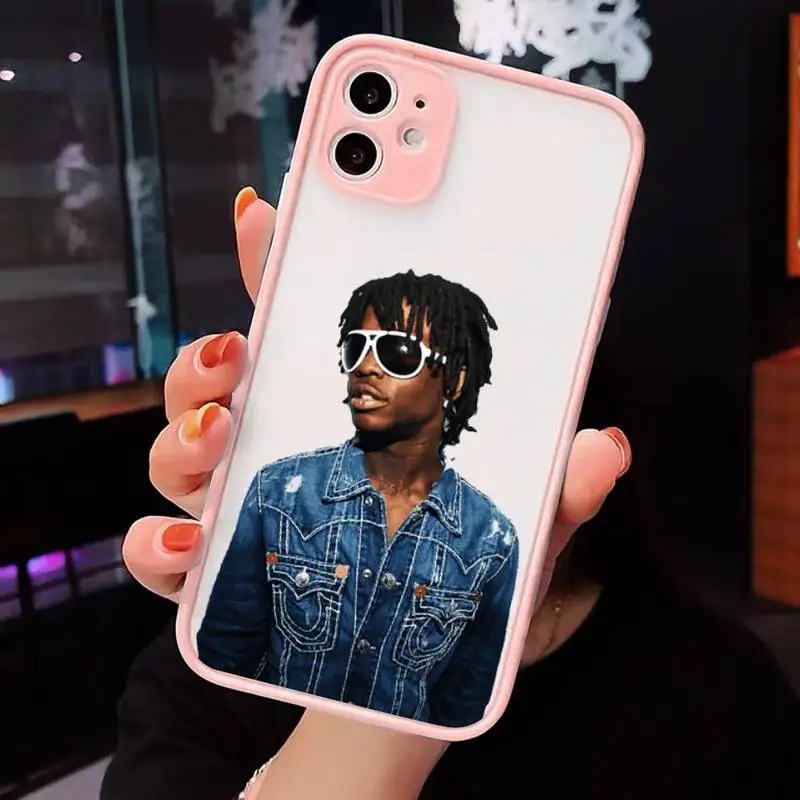 

Chief Keef famous rapper Phone Case matte transparent For iphone 7 8 11 12 plus mini x xs xr pro max luxury shell cover
