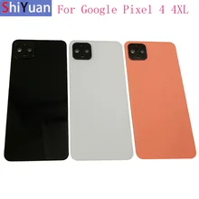 High Quality Battery Cover Housing Case with Camera Lens For Google Pixel 4 Pixel 4 XL Back Glass Cover Replacement