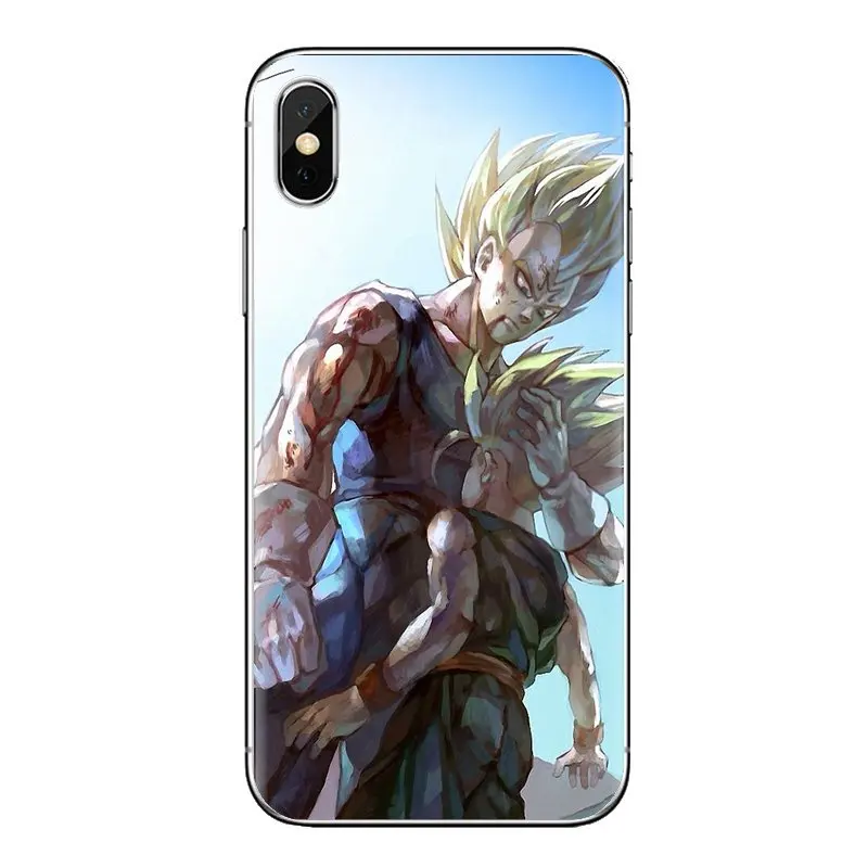 Чехол для мобильного телефона японский Супер Saiyan Dragon Ball Z samsung Galaxy S3 S4 S5 Mini S6 S7 Edge S8