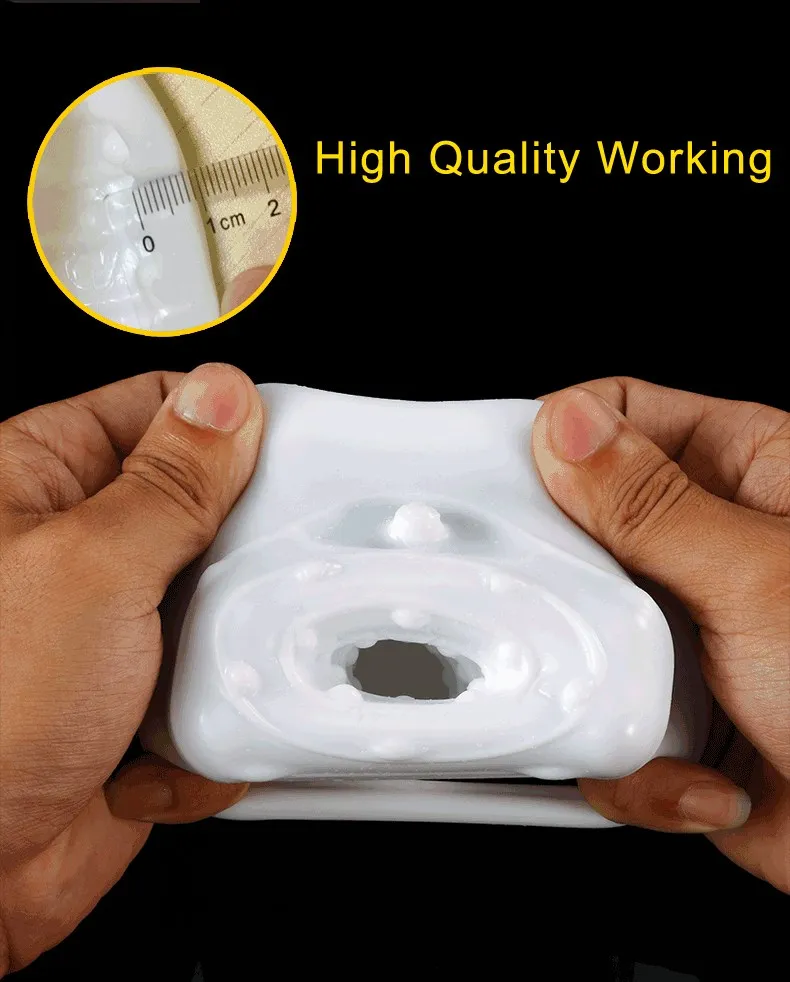 Супер Силиконовый Вагина мастурбатор для мужчин длинный слайд эластичный рукав