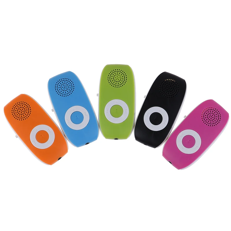 1 шт. mp3-плеер музыкальный медиаплеер проигрыватель с зажимом USB MP3-плеер