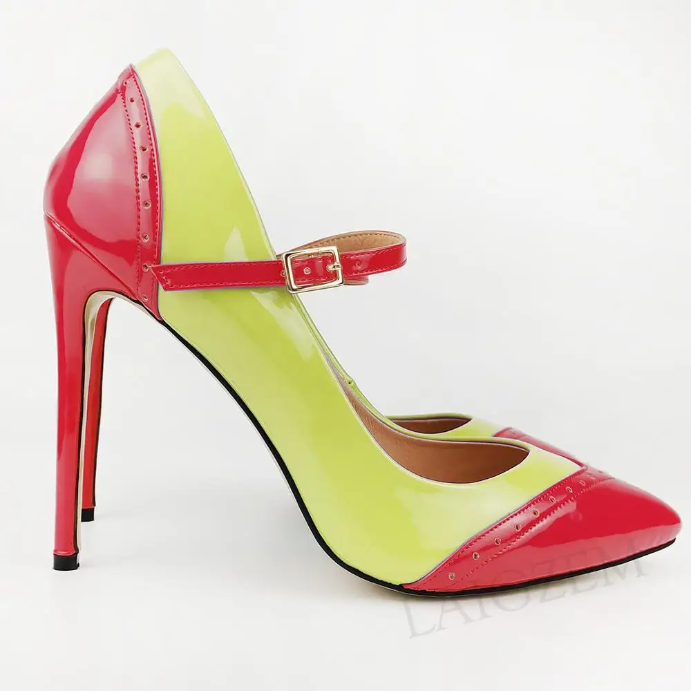 Туфли лодочки женские на тонком каблуке с острым носком большие размеры 44