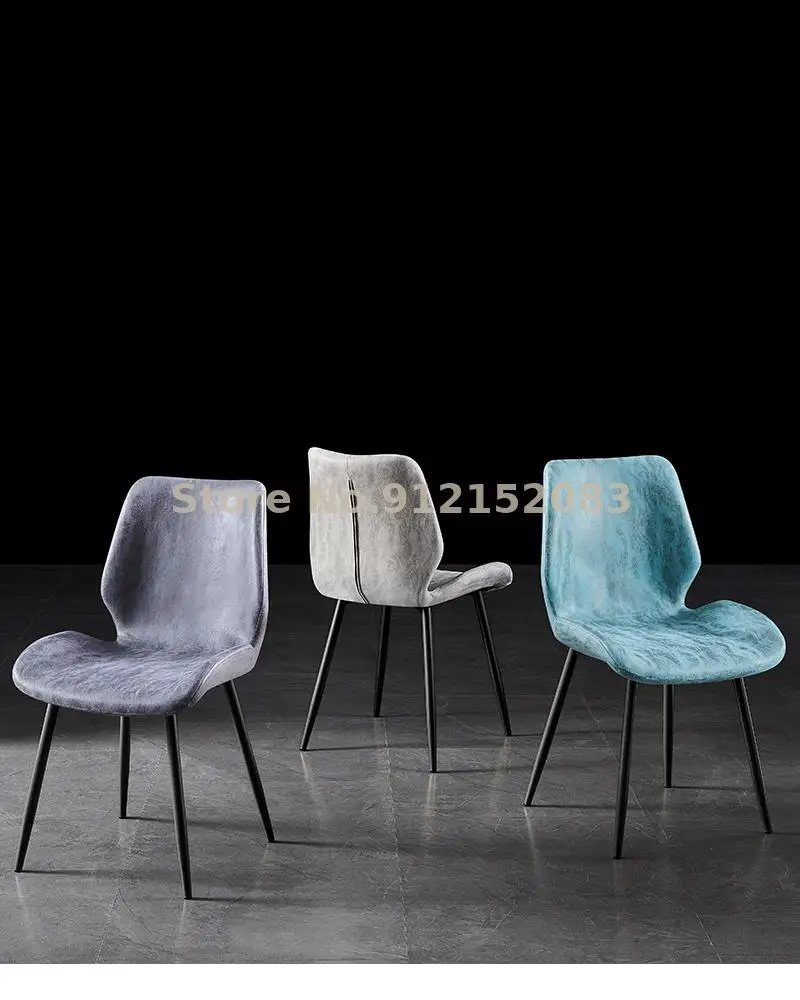 Скандинасветильник Роскошная технология тканевый обеденный стул домашняя