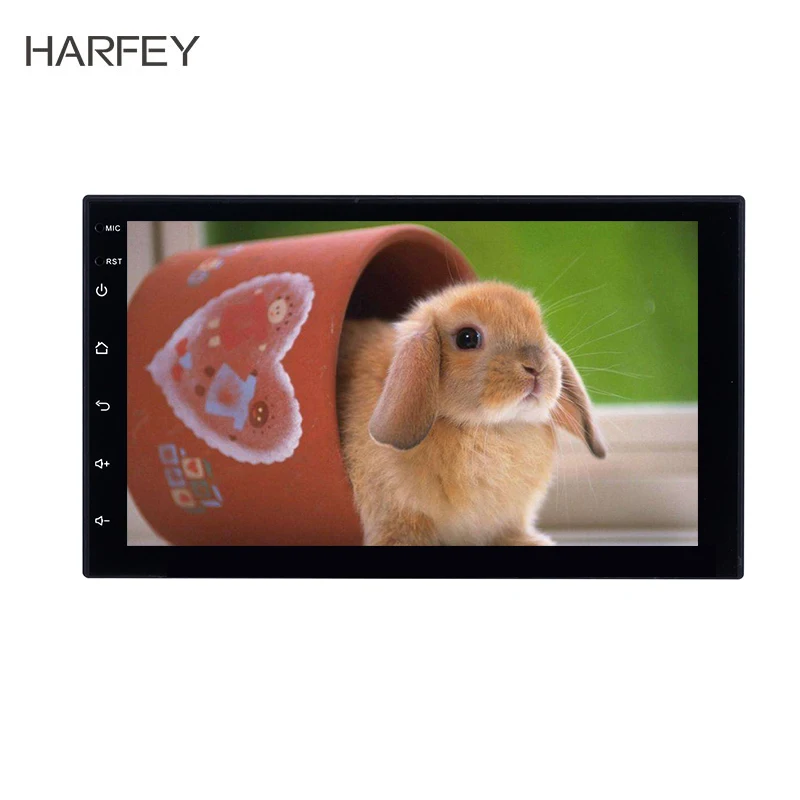 Harfey 7 &quotУниверсальный 2din gps навигатор Автомобильный мультимедийный плеер Android 8 1