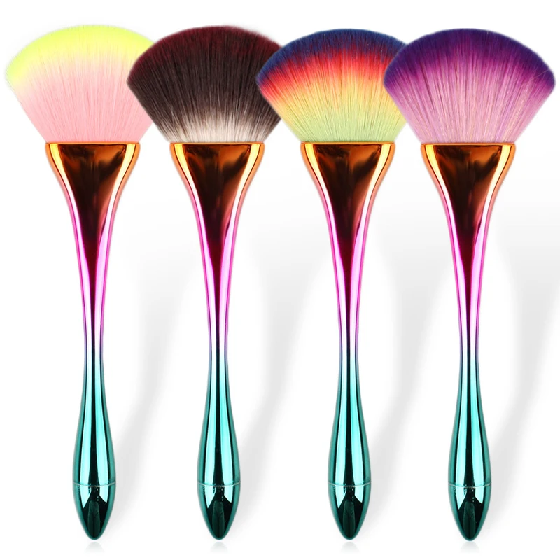 

1 шт., кисти для макияжа Lucky-Girls в форме веера