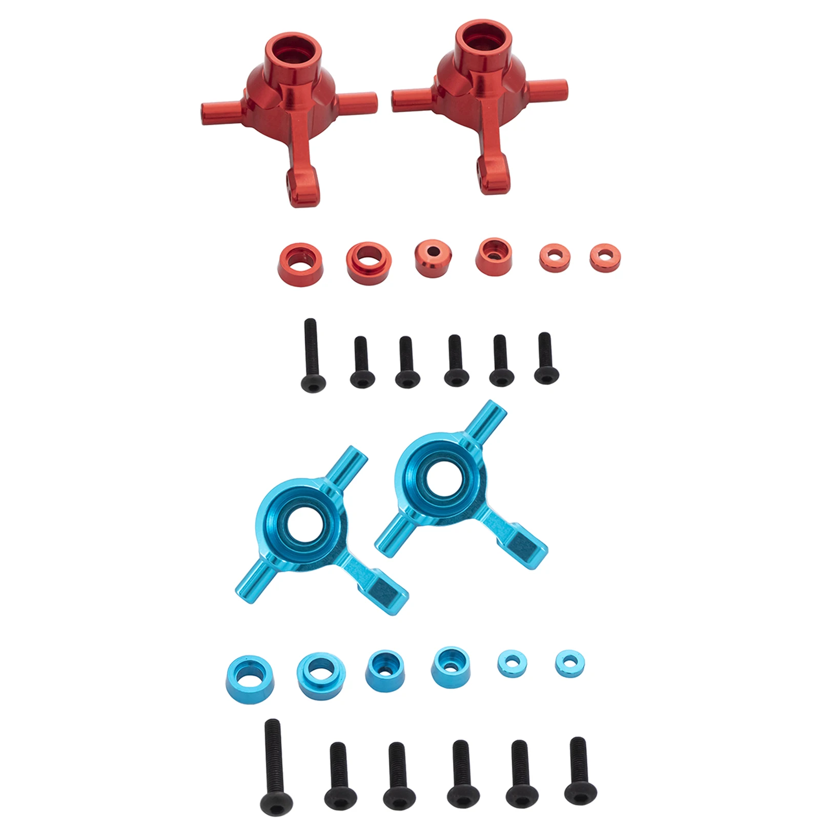 

Aluminum Alloy Front Steering Cup Upright Hub for Tamiya TT02 RC Cars