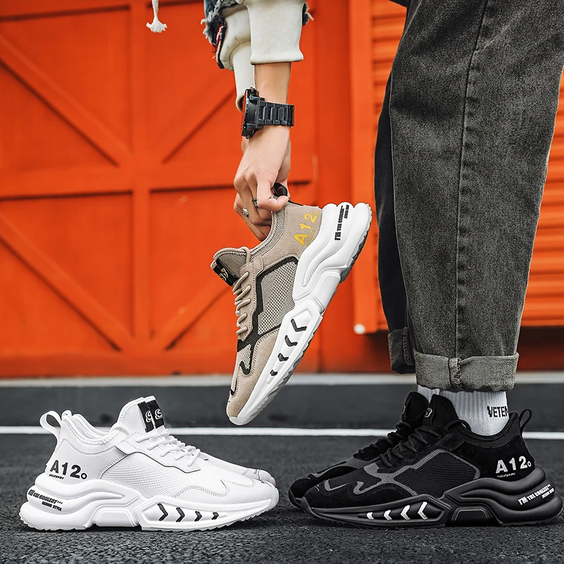 

Легкие и удобные мужские кроссовки, повседневная спортивная обувь для отдыха на открытом воздухе, для прогулок