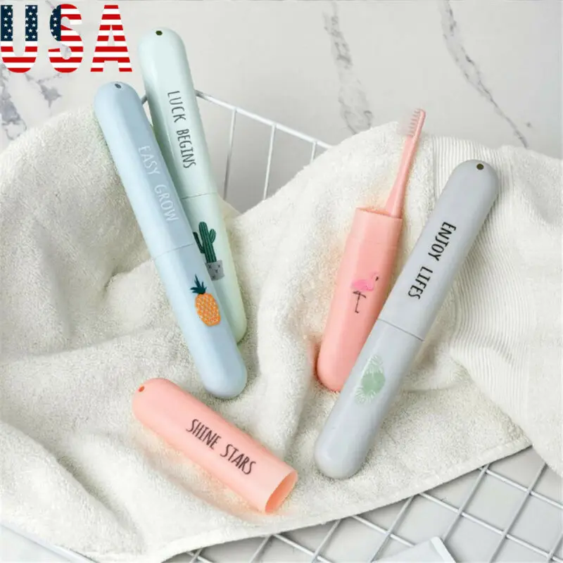 0 доставка Портативная зубная щетка для путешествий держатель зубной пасты