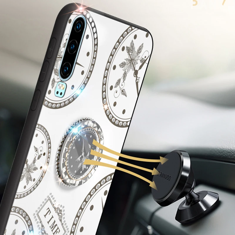 Чехол для телефона Huawei P30 P20 Mate 30 20 Nova 6 5 5i Pro Lite роскошный противоударный чехол с