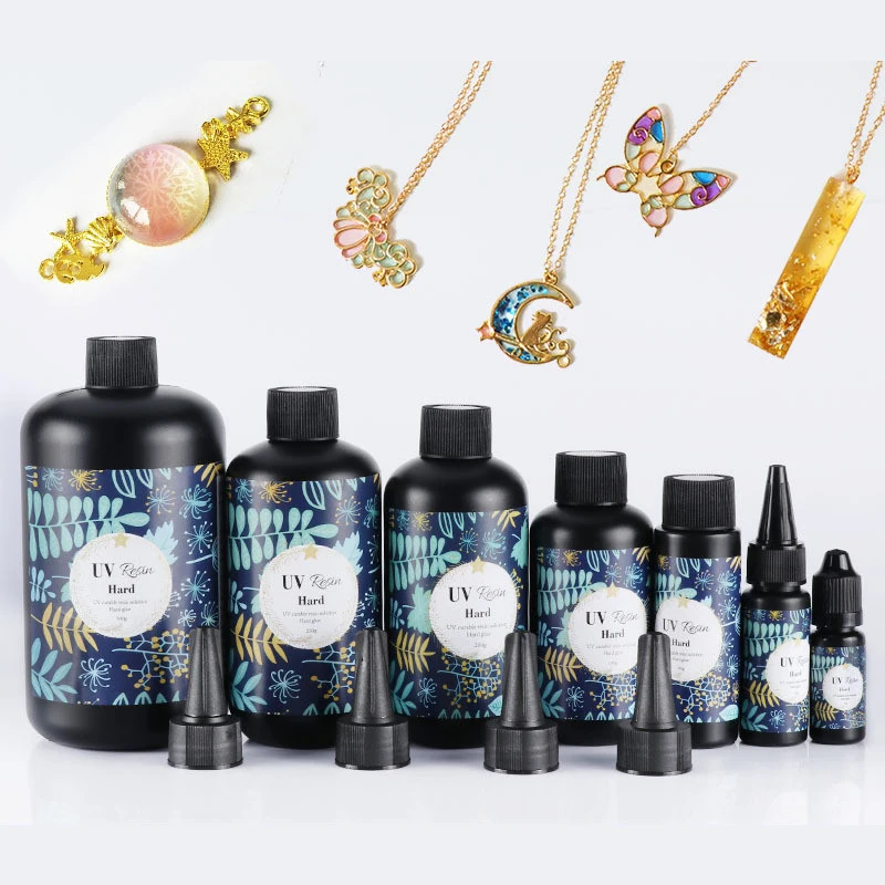 

Hard UV Resin Glue Crystal Clear Ultraviolet Curing Epoxy Resin UV Glue