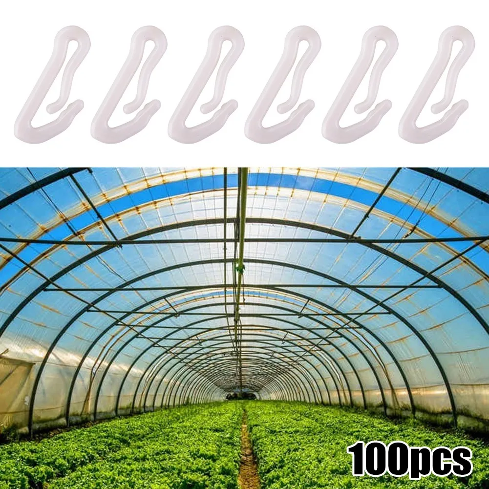 

100PCS Plant Grafting Clip Plastic Gardening Tool For Watermelon Plastic Clip Garden Greenhouse Supplies