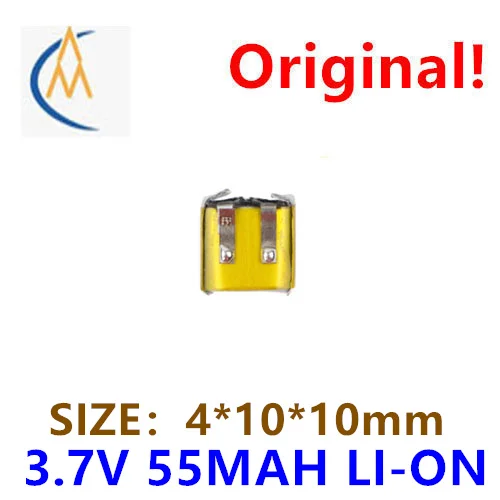 Купите больше дешевый производитель полимерная литиевая батарея 401010 в 55 мАч