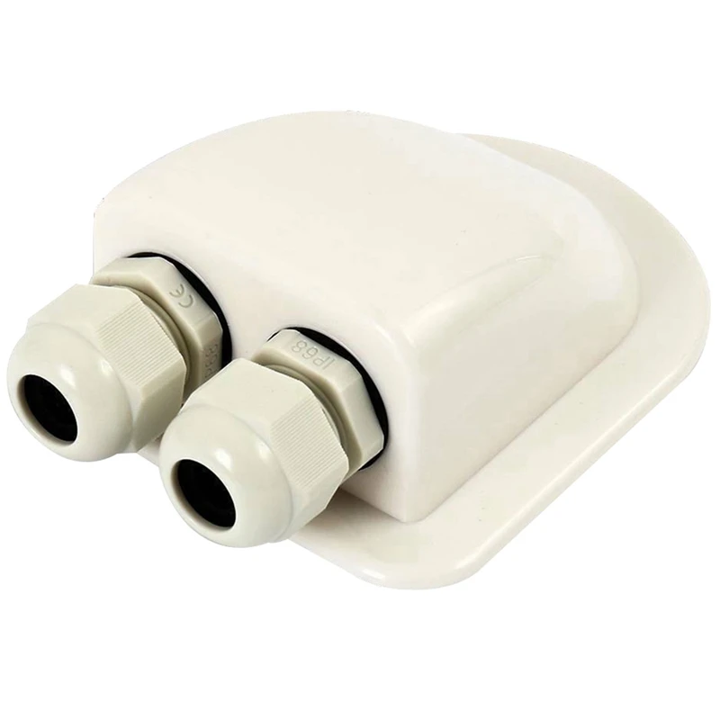 

RV Accessories Solar Car Junction Box Roof Wire Entry Gland Box Solar Panel Cable Motorhome Junction Box RV Accessories