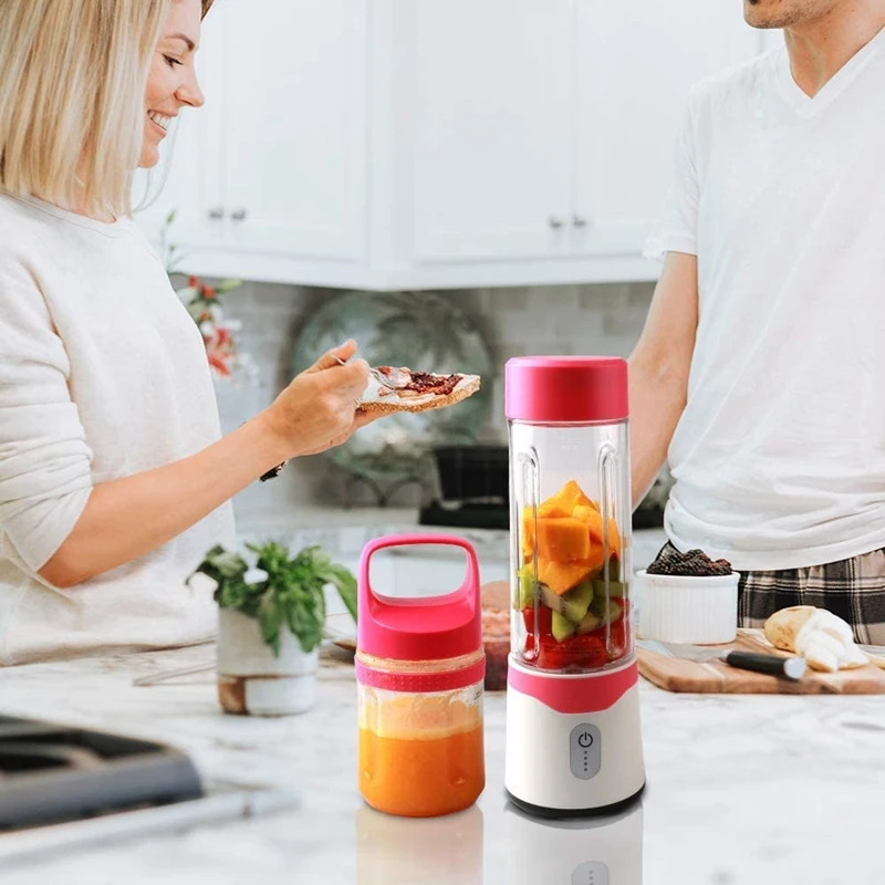 

Portable Blender USB Handheld Blender Shakes and Smoothies Travel Juicer Fruit Mixer Juice Cup Home Office Beach