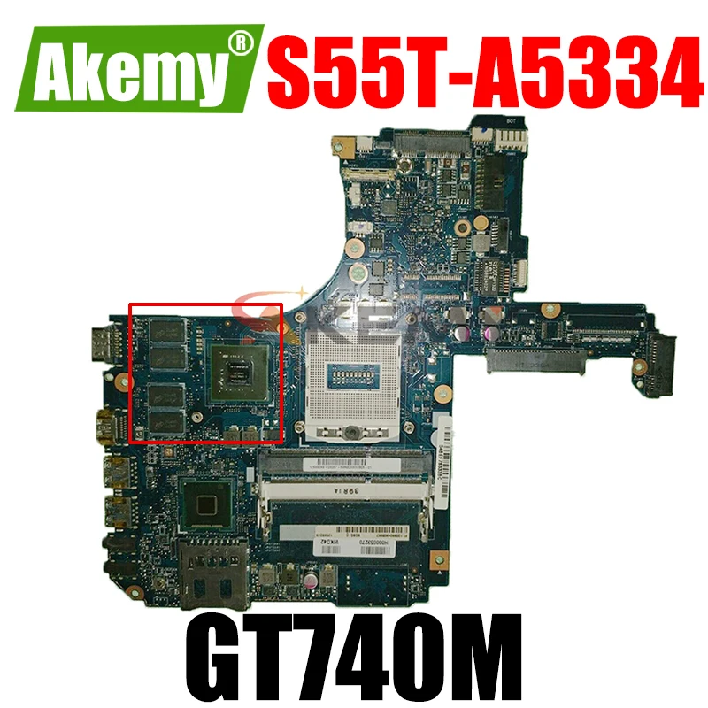 

AKEMY H000053270 для toshiba satellite S55 S55T-A5334 L50-A Материнская плата ноутбука 15,6 дюймов GT740M