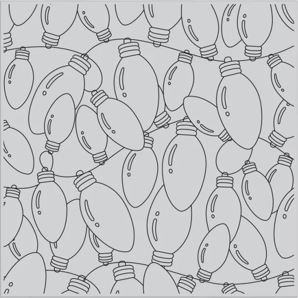 Прозрачный силиконовый штамп/печать на фоне лампы для скрапбукинга своими