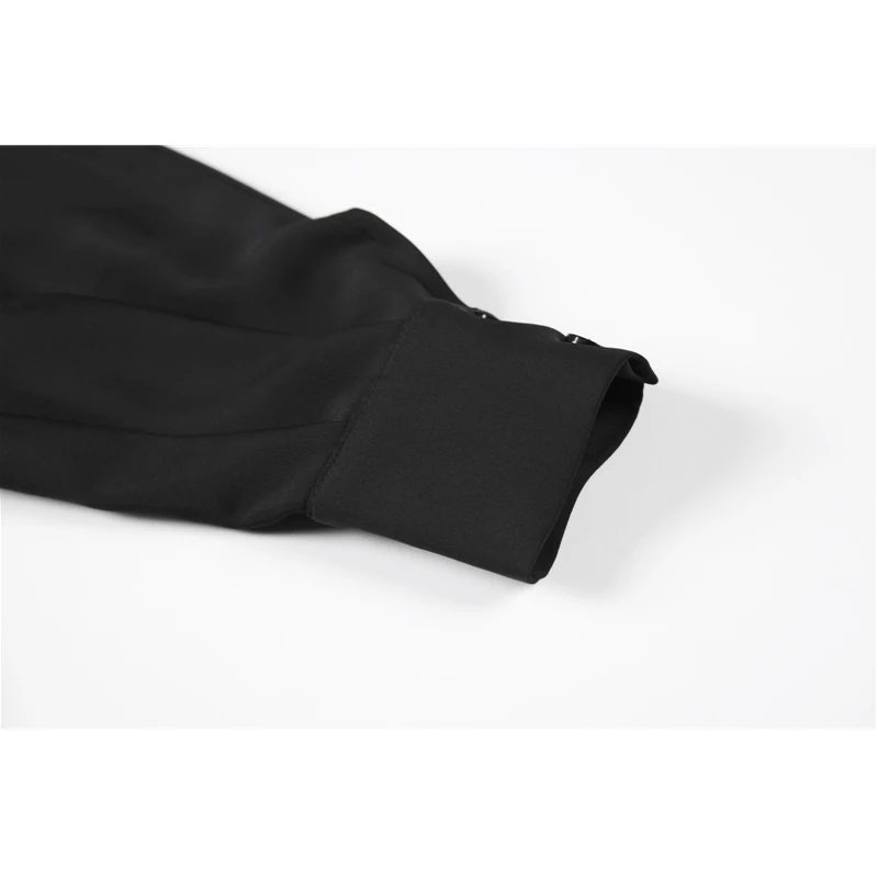 

Autumn Black Gothic Dress Women Long Sleeve With Belt Japanese Harajuku Streetwear Vintage High Waist Female Party Goth Dresses