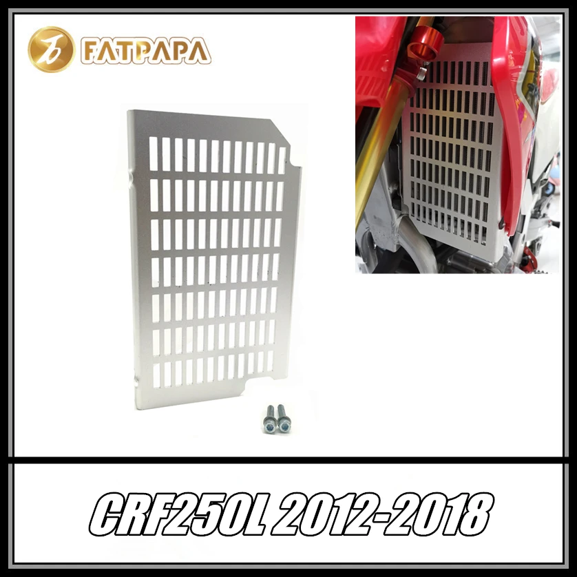 Для HONDA CRF250L 2012 2018 аксессуары для мотоциклов Нержавеющая сталь бак воды радиатор
