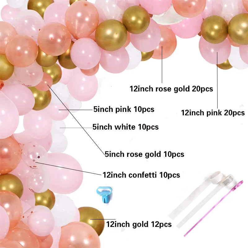 95 шт. воздушные шары в виде девичника для вечеринки честь рождения