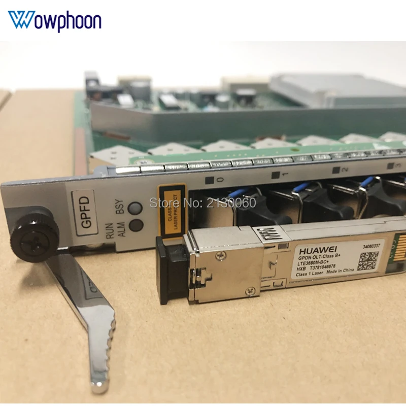 Новая оригинальная плата Hua wei 16 портов GPON GPFD для MA5680T или MA5683T OLT с модулями B