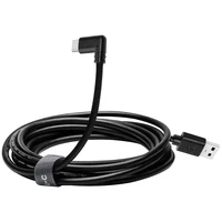 10ft usb c cable quest link cable high speed data transfer fast charging cable compatibleblack