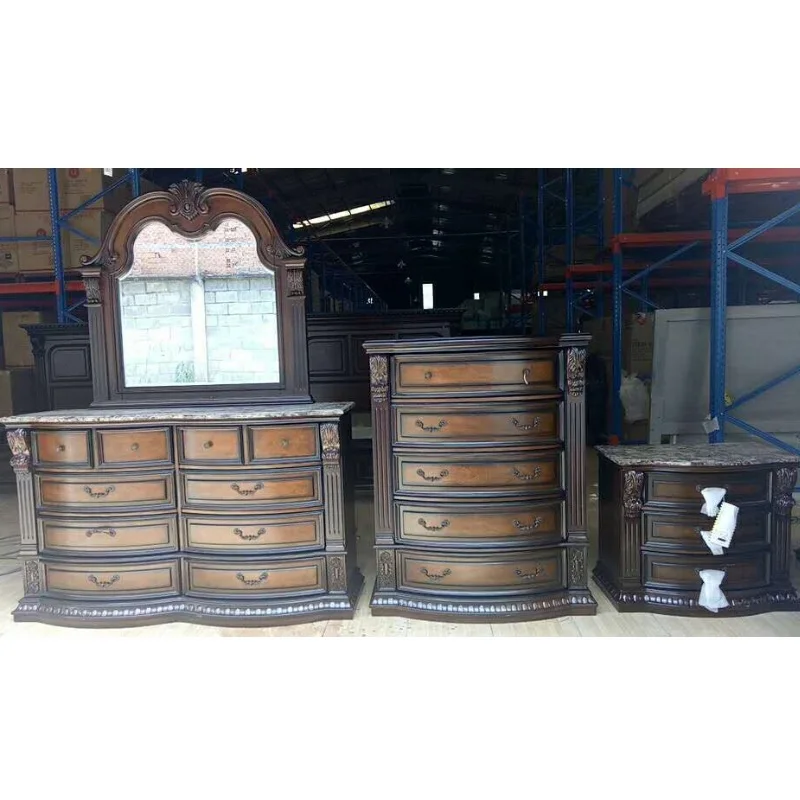 

Solid wood bedroom furniture Hot sale discounts WA193