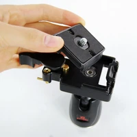 mini ballhead 360 swivel 14 screw tripod ball head lock knob for dslr camera monopod flash light stand video photo accessories