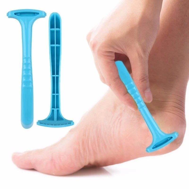 

Pedicure Professional Plastic Handle Dead Skin Calluses Removal Feet Care Tools Nursing Foot Pedicure Knife pedicure tools