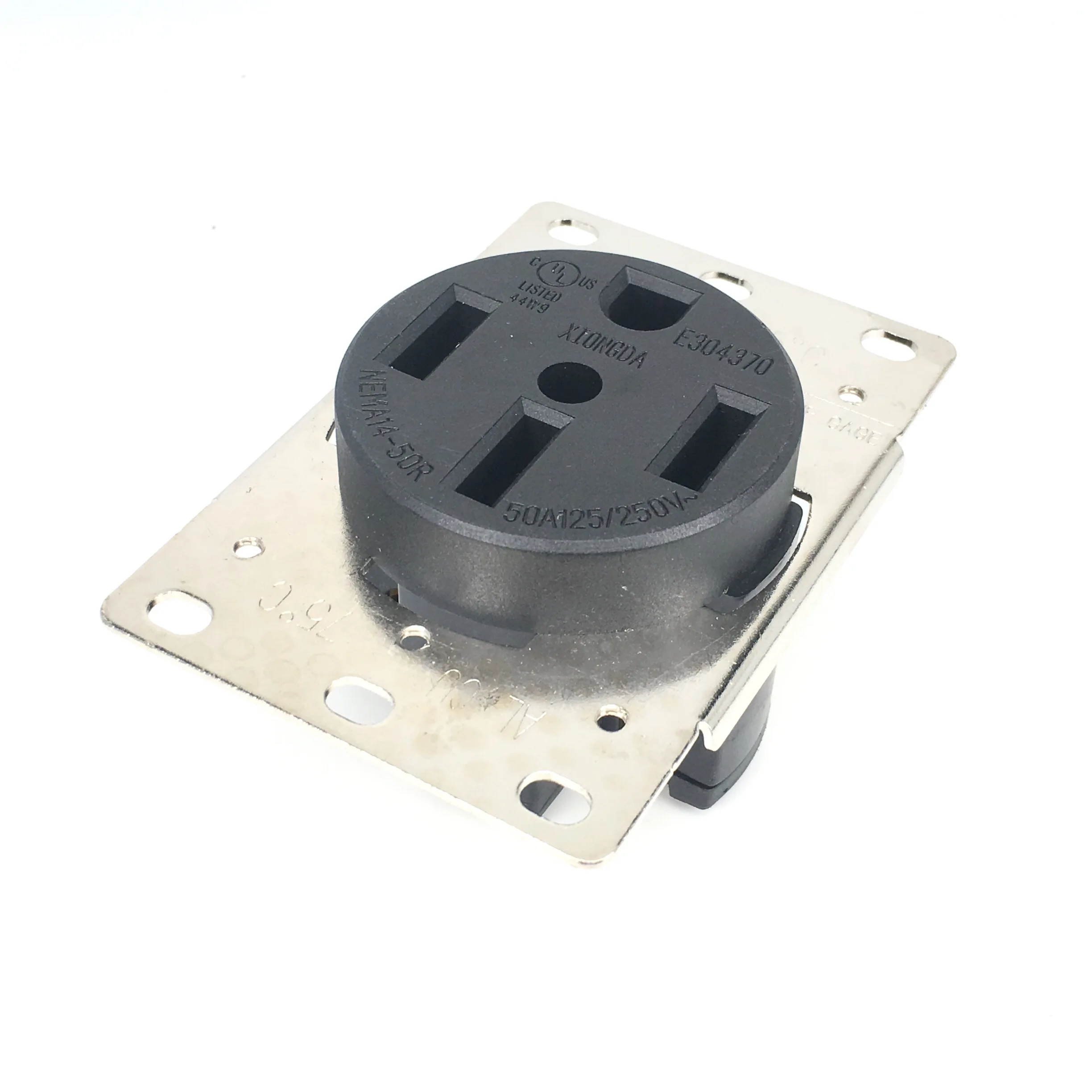 Розетка для генератора NEMA 14-50R с 4 отверстиями, 250 В, 50 А ...