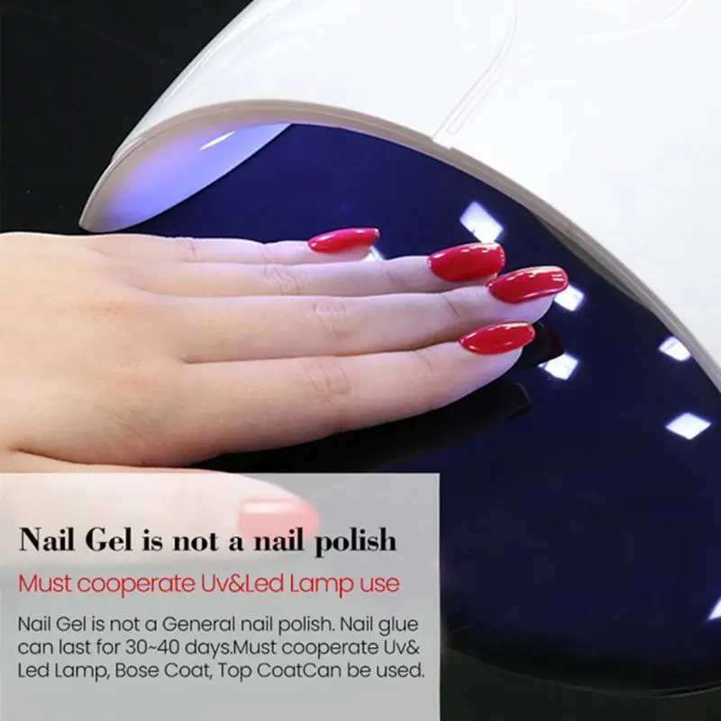 Стартовый набор для наращивания ногтей с УФ-светильник быстрого