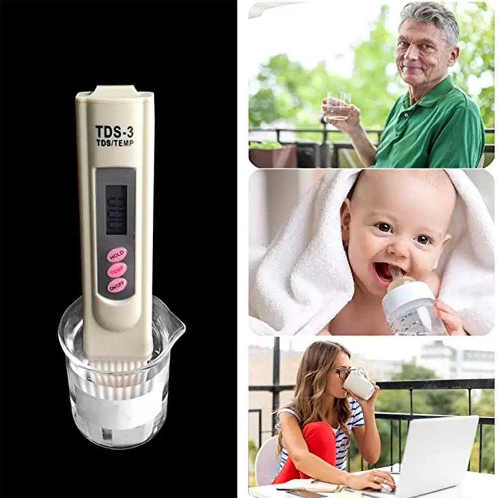 Цифровой жидкокристаллический рН тестер Кнопка автоматической калибровки