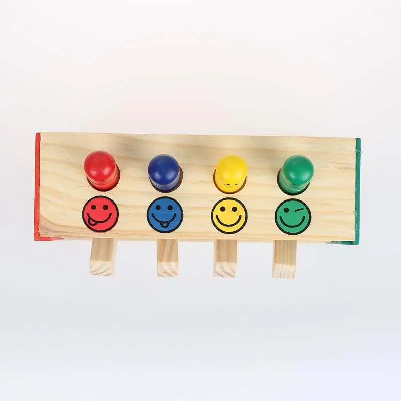 Детский деревянный перкуссионный стол игрушки красочные деревянные мини