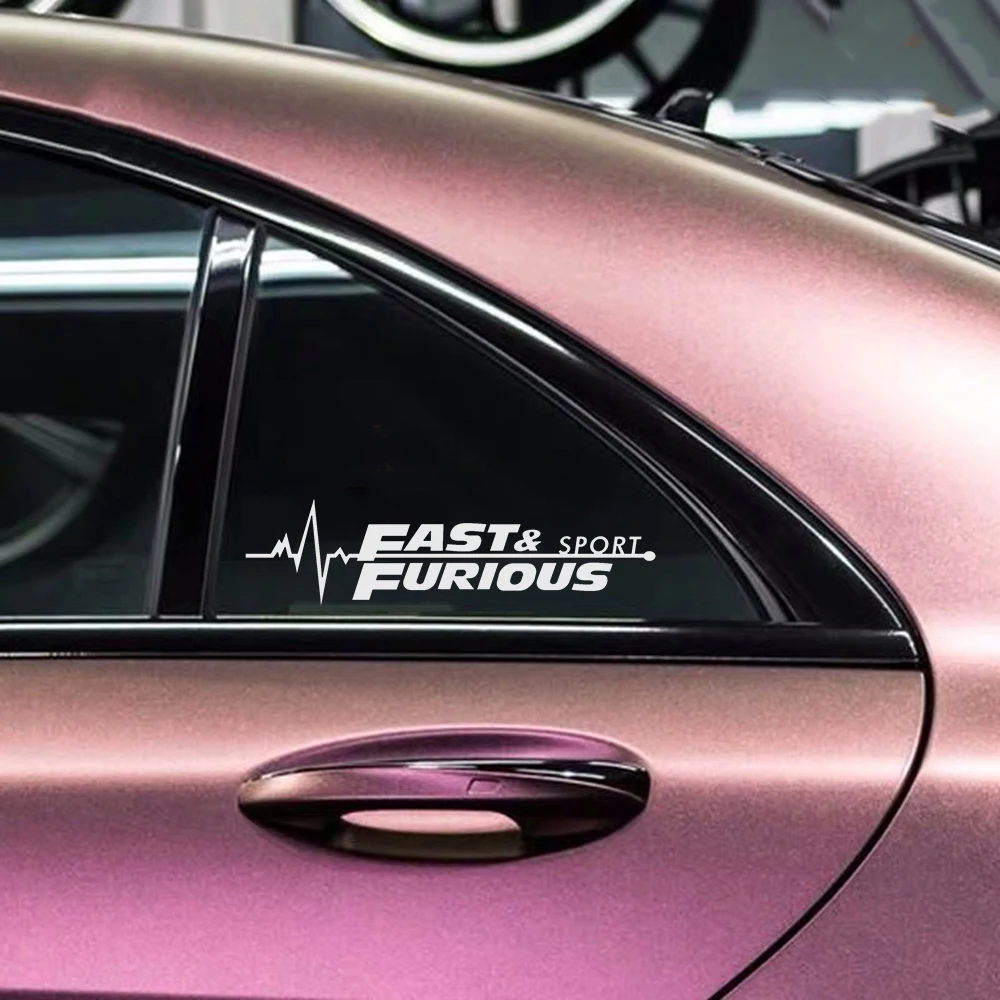 2 шт. автомобильный Стайлинг Форсаж логотип задние окна Body боковые спортивные