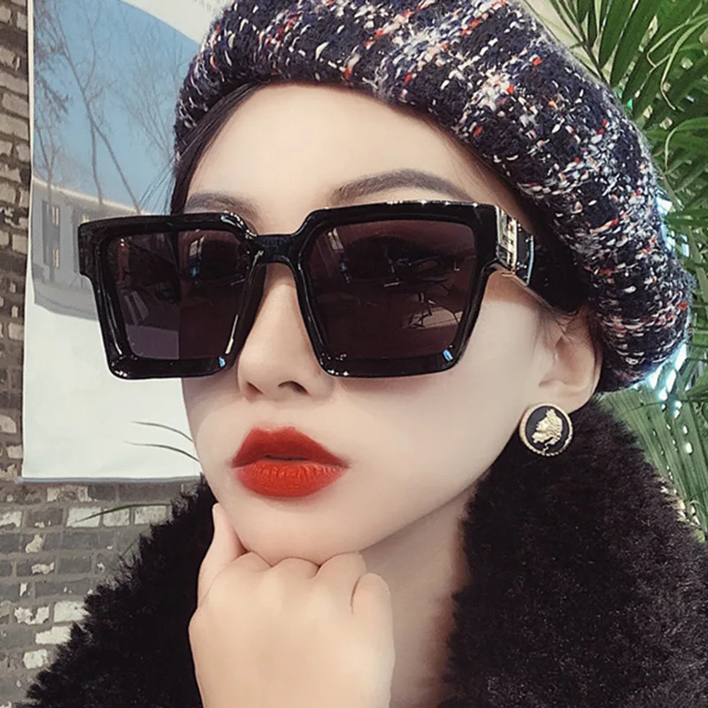 JASPEER квадратные Роскошные крутые солнцезащитные очки для мужчин и женщин