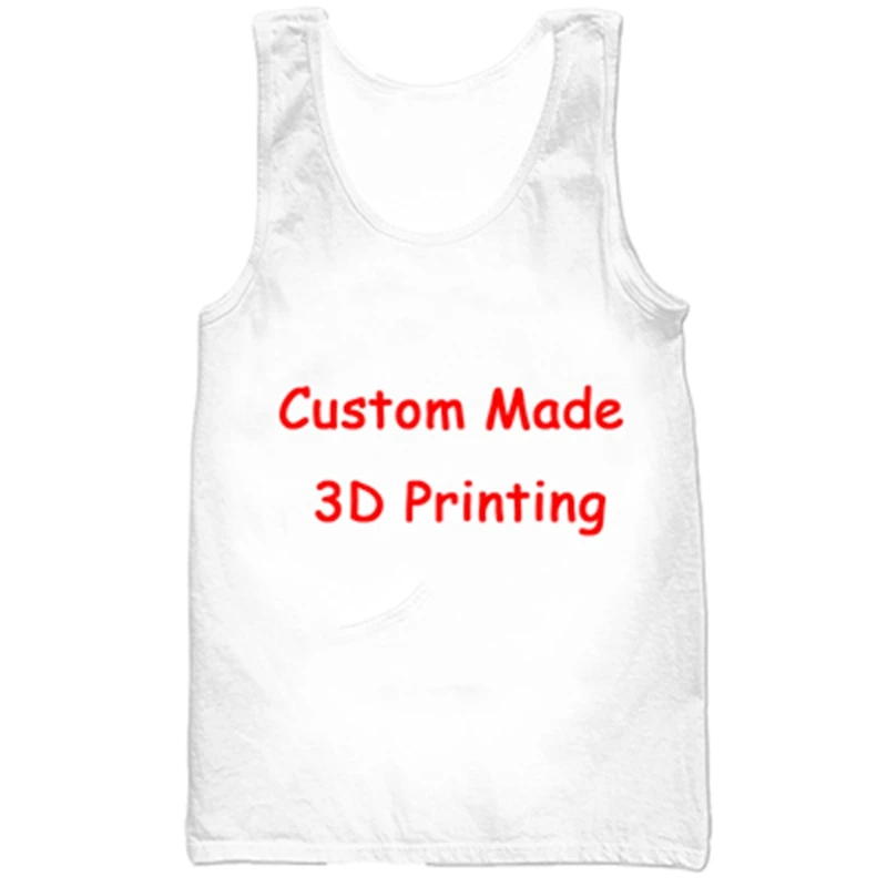 

Jumeast Men Women 3D 7Oversized Male Female Vest Tank Tops Tees Create Your Own Customer Design Anime/Photo/Star/Logo DIY