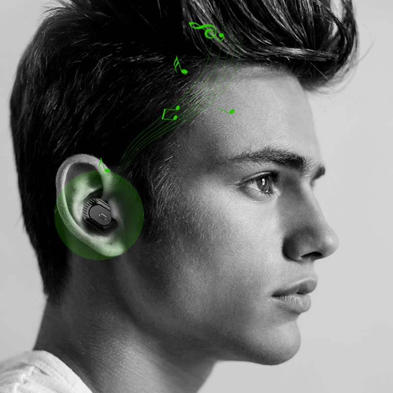 TWS Беспроводные наушники с шумоподавлением 2200 мА/ч внешний аккумулятор