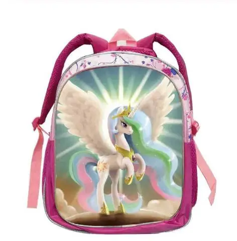 Ортопедический школьный рюкзак для девочек My little pony милый детский маленький
