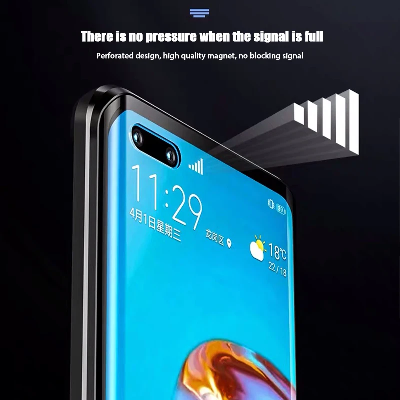 360 Передний + задний Чехол из закаленного стекла для Huawei Enjoy Z 5G 20 Pro Mate 30 Lite Magetic