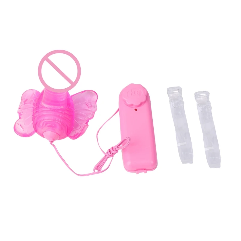 New Remote Control Butterfly Strap-on Vibe Clitoral Vibrator Sex Toy for Women Random Color | Красота и здоровье