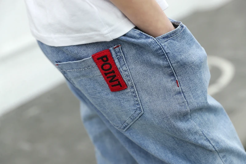 

DIIMUU 4-13 Years Children Shorts Toddler Kids Short Pant Summer Denim Pants Boys Casual Shorts Leisure Baby Bottoms Clothing