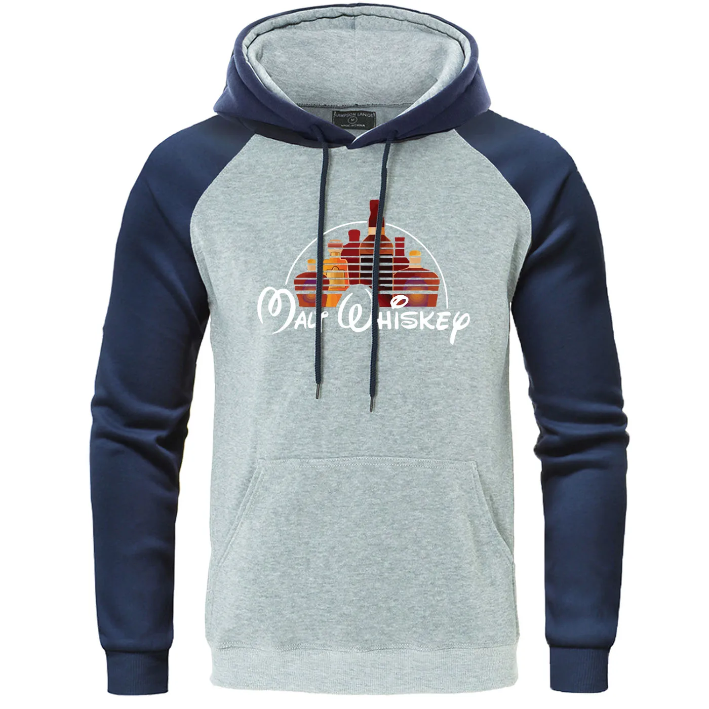 

Malt Whiskey Print Hoodies 2019 Autumn Winter Hoodie Sweatshirt Men Raglan Funny Alcohol Streetwear Hip Hop Pullover Mens Hoody
