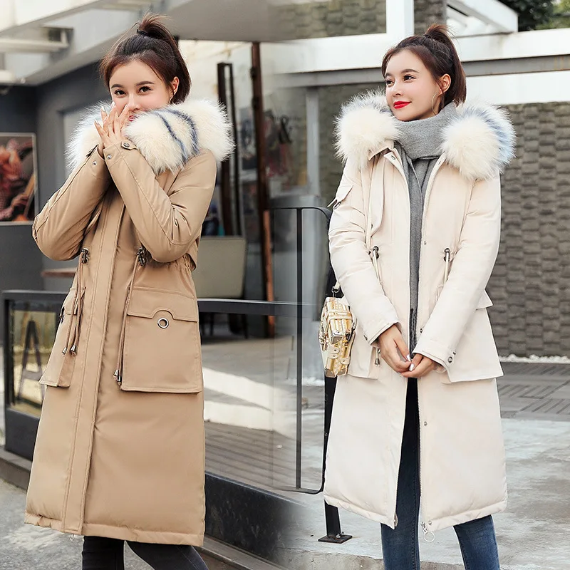 Abrigos Mujer Invierno 2019 зимняя куртка женская меховая хлопковая стеганая Женская парка