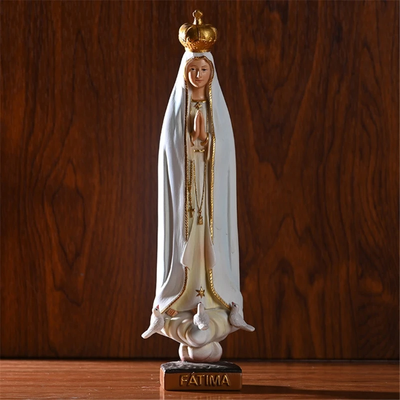 

8.3" Religious Generous Virgin Mary Statue, The Blessed Mother of The Immaculate Comception Home Figurine