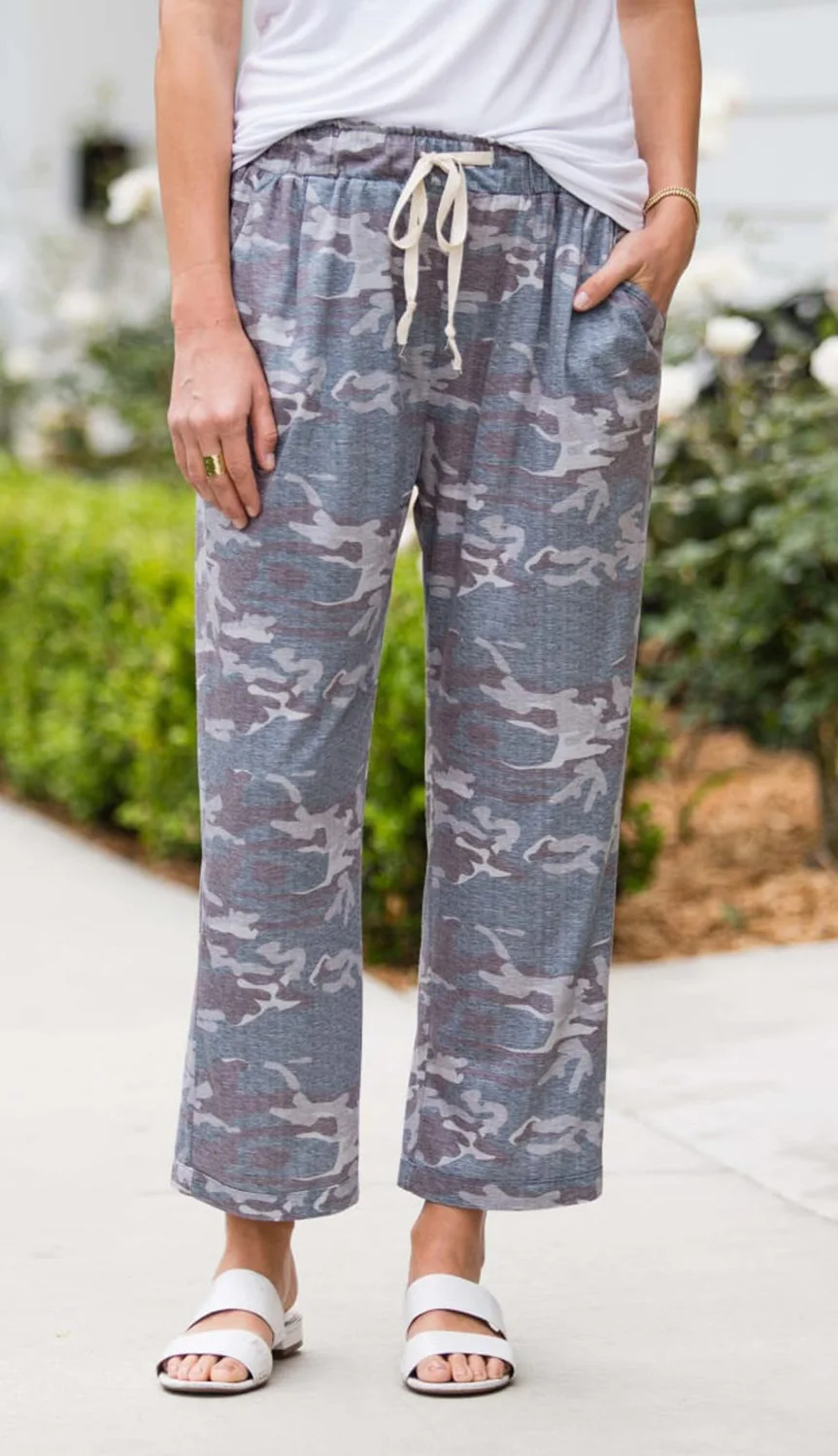 

Trousers Streetwear Full Length Drawstring Women Pants Plus Size Harajuku 2020 Lace Up Pants Camouflage Casual Loose