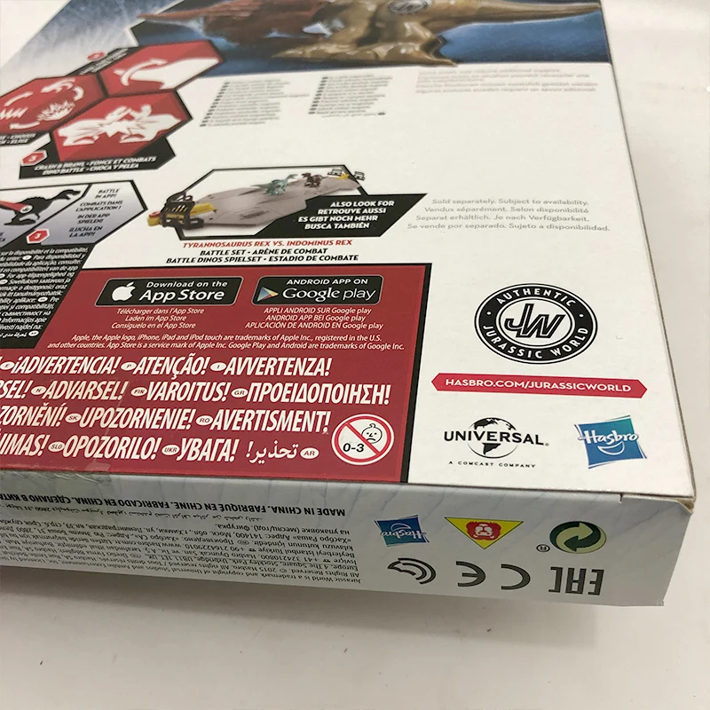 Экшн-фигурка Hasbro Мир Юрского периода дравлазавр тираннозавр рекс игра против